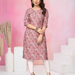 KETAKI FASHION Women Printed Pure Crepe Straight Kurta-picture-19