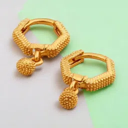 SHREE KRISHNA SHOPPING Gold-Plated Brass Earrings-picture-31