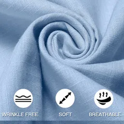 ZELINCO Men Solid Cotton Blend Kurta image 2