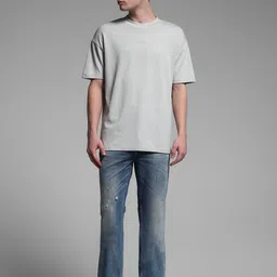 Jack & Jones Men Raw Edge T-shirt image 5