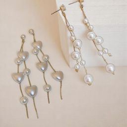 VAGHBHATT Women White Earrings-picture-13