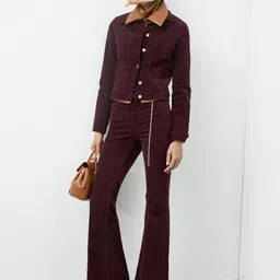 MANGO Women Bootcut Mid-Rise Stretchable Jeans image 5