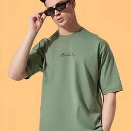 Elibolz Men Printed Extended Sleeves T-shirt image 1