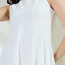 DRAPE AND DAZZLE Fit & Flare Dress image 2