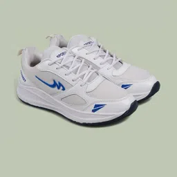 Free Kicks Men White Synthetic Marking Running Sports Shoes image 3