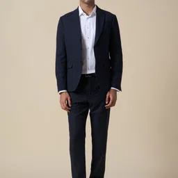 SELECTED Men Mid-Rise Slim Fit Formal Trousers image 2