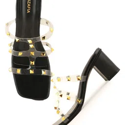 MOZAFIA Embellished Block Sandals-picture-43
