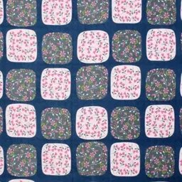 Homdazal Blue & Pink 350 TC King Bedsheet with 2 Pillow Covers image 3