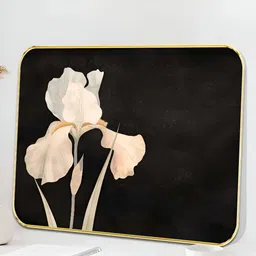 Myntra Elegant Homes Black & Beige 1 Piece Wooden Floral and Botanical Wall Art-image-79