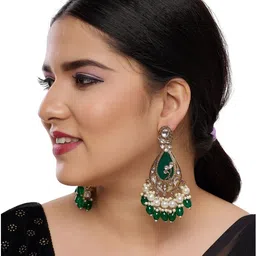 Women Click Teardrop Shaped Drop Earrings-picture-35