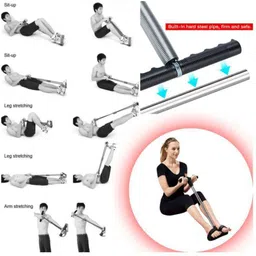 best-quality-hub Single Spring Tummy Trimmer with Jump Rope Exercise for Biceps, Chest, Legs Fitness Accessory Kit Kit image 4