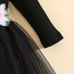 Miss & Chief Embellished Net A-Line Dress image 4