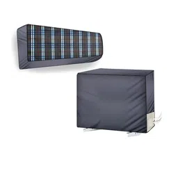 The Furnishing Tree Grey Printed Air Conditioner Cover-picture-16