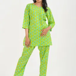 30 Looks Women Printed Pure Cotton Night Suit-picture-20