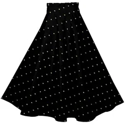 Sangria Girls Mirror Work Ethnic Wear Embellished Lehenga & Crop Top image 3