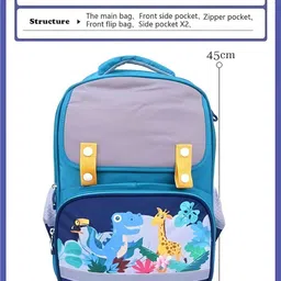 YK Unisex Kids Graphic Backpack image 4