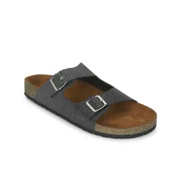 MOZAFIA Women Open Toe Flats with Buckles image 2