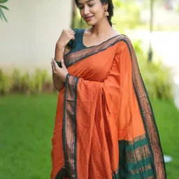 Flosive Zari Art Silk Banarasi Saree image 3
