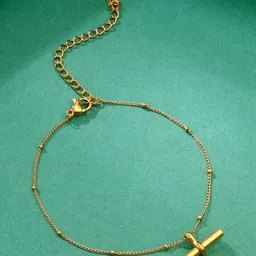 Qiroko Stainless Steel Anklet image 2