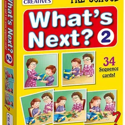 creatives What's Next -2 A Memory Game to Develop Logical Thinking Sequence Cards Ages 4 +-picture-10