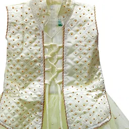 VILLATA FASHION Floral Georgette A-Line Dress image 3