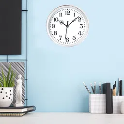 big bang creations Analog 21 cm X 21 cm Wall Clock image 4