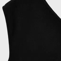 MANGO Asymmetrical Combined-Knit Dress image 3