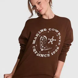 Victoria's Secret Women Oversized Printed Sweatshirt-picture-29