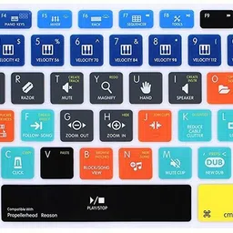 Saco Hot Key Function Shortcut Silicone Keyboard Cover Skin Propellerhead Reason Laptop Keyboard Skin-picture-23