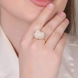 Dua Grey Brass Finger Ring-picture-37