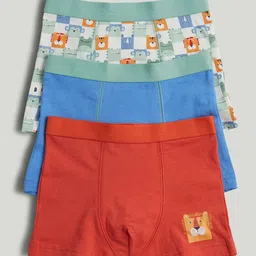 mothercare Boys Pack Of 3 Printed Trunks AV93901-image-67