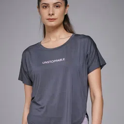 MKH Women Typography Printed Dri-FIT T-shirt-picture-34
