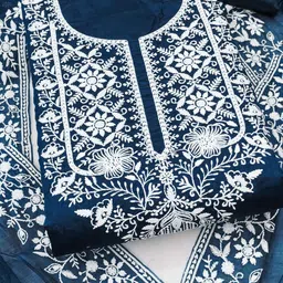 Altecia Embroidered Unstitched Dress Material image 2