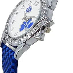 Miss Perfect Unisex Dial & Leather Straps Analogue Watch D664 image 3