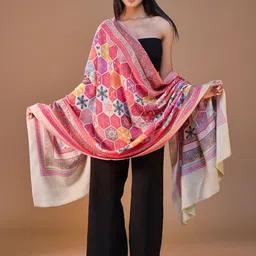 SWI Stylish Women Floral Printed Shawl-picture-55