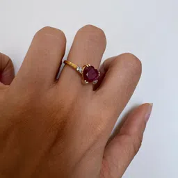 carillon jewelry Sterling Silver Ruby Ring image 3