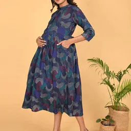 GOLDSTROMS Floral Print Fit & Flare Dress image 3