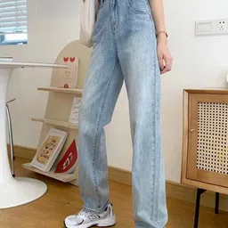 StyleCast x Revolte Women Mid-Rise Light Fade Jean image 3