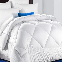 CHICERY White Heavy Winter 300 GSM Single Bed Comforter-image-31