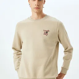 Koton Men Long Sleeves Round Neck Sweatshirt-image-16