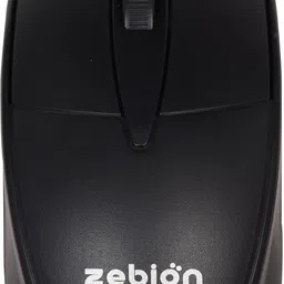 zebion Quick Mouse with DPI 1000, Comfortable Feel, Ergonomic Design, 1 Year Warranty, Wired Ambidextrous Optical Mouse-image-69