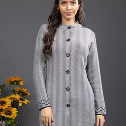 Anouk Women Striped Cardigan-image-85