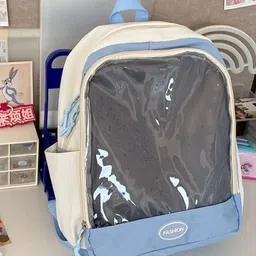 KPOP Women Brand Logo Backpack-picture-26