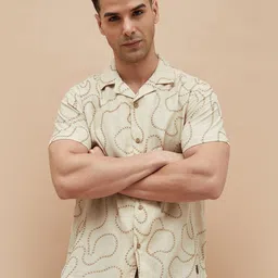 CODE by Lifestyle Men Floral Opaque Printed Casual Shirt-picture-26