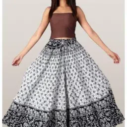 tankaviss Women Printed Regular White Skirt-picture-48