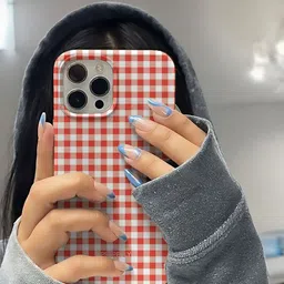 PEEPERLY Women Checked Polycarbonate Back Case Mobile Accessories image 3