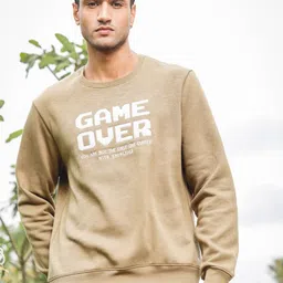 ONE SKY Men Embroidered Sweatshirt image 1