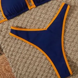 NDEX Halter-Neck Triangle Bikini Set image 2