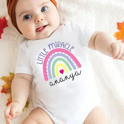 Lillypupp Infants Printed Pure Cotton Bodysuit image 2