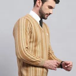 Monte Carlo Men Striped Woollen Pullover image 5